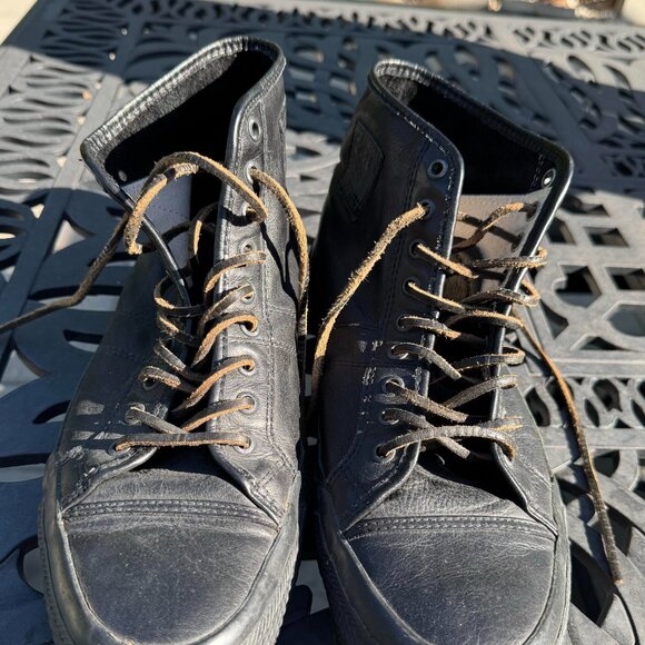 Frye Gates High Lace Leather Sneakers – Men’s Size 12 - Picture 4 of 5